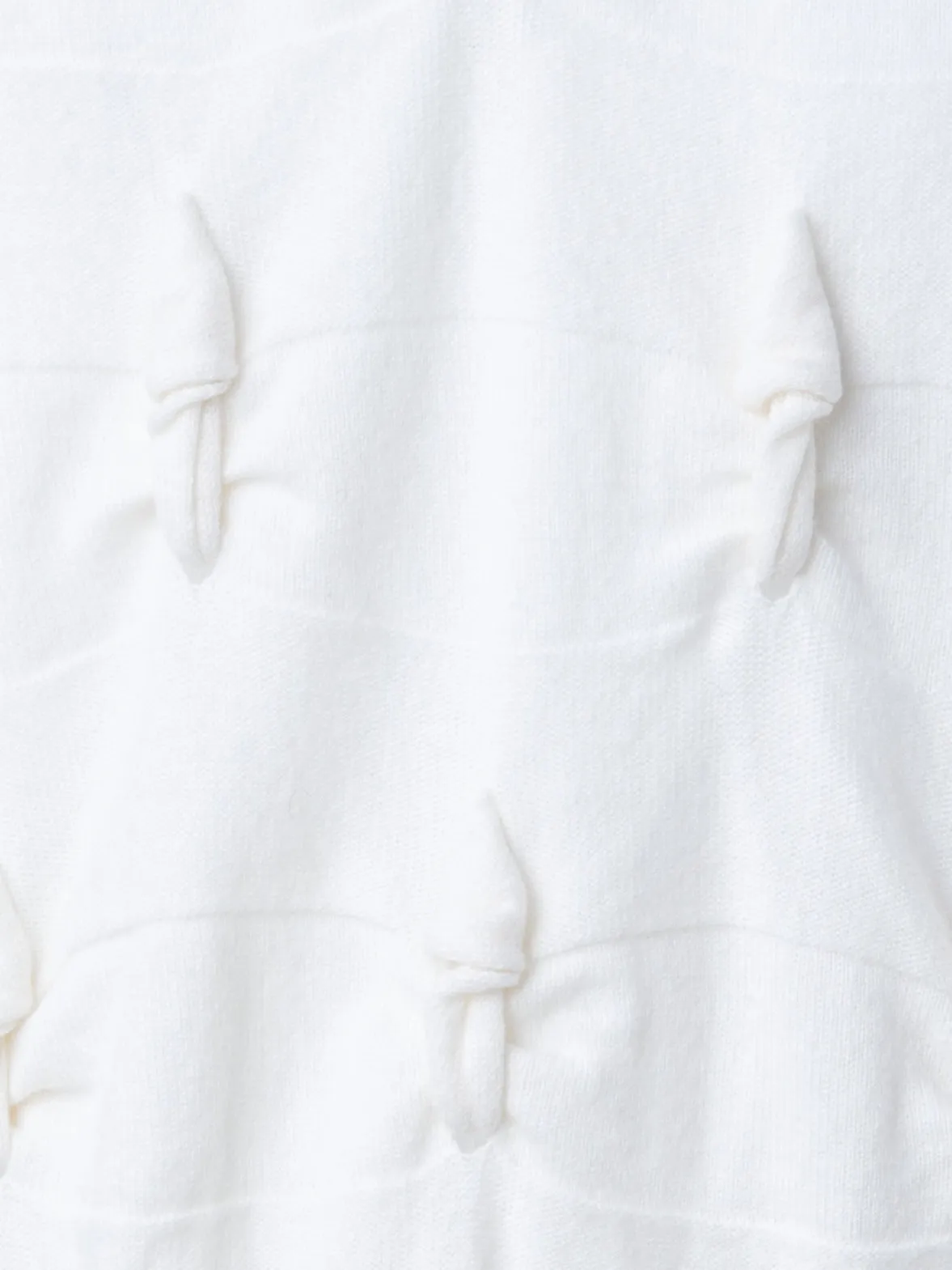 Short Sleeve Cashmere Sweater with Knot Akris