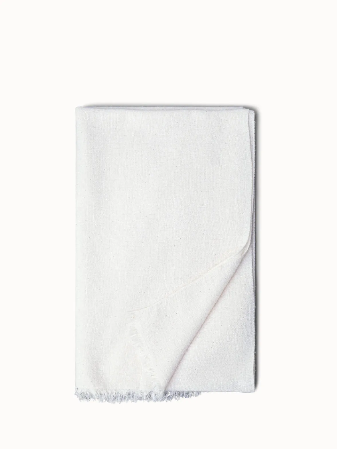 Silk Cashmere Scarf with Fine Sequins Akris
