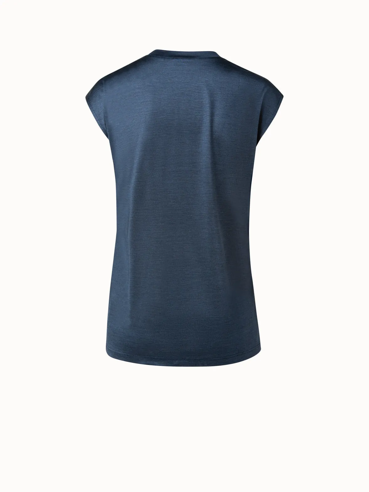 Silk Jersey T-Shirt Akris