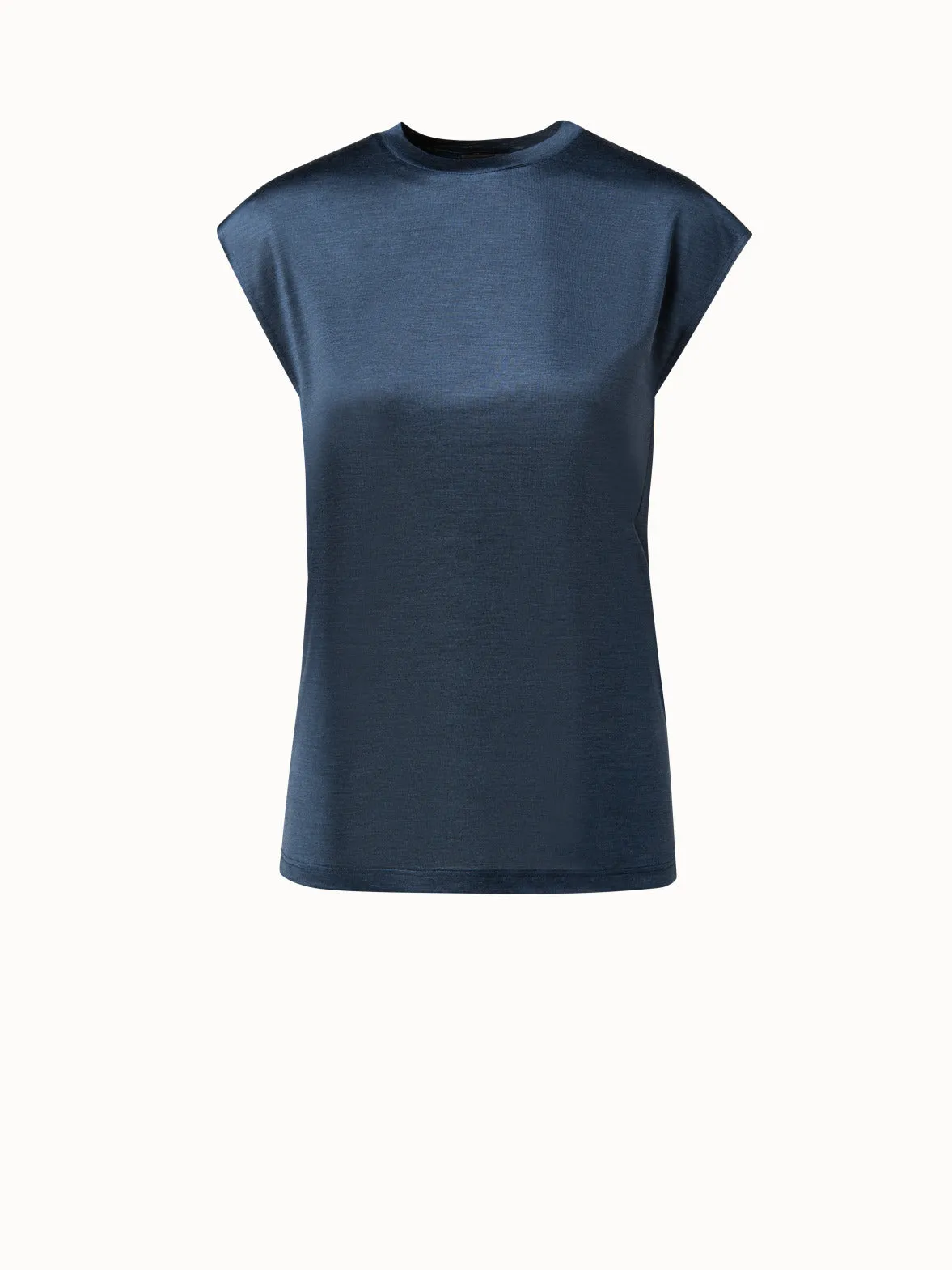 Silk Jersey T-Shirt Akris