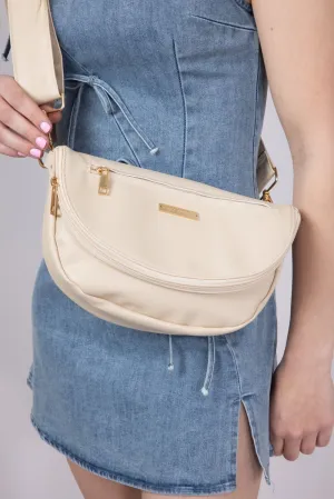 Simply Southern Charleston Leather Crossbody Bag in Cream | 0125-BAG-LTHR-CRSBDY-CHRL-CRM