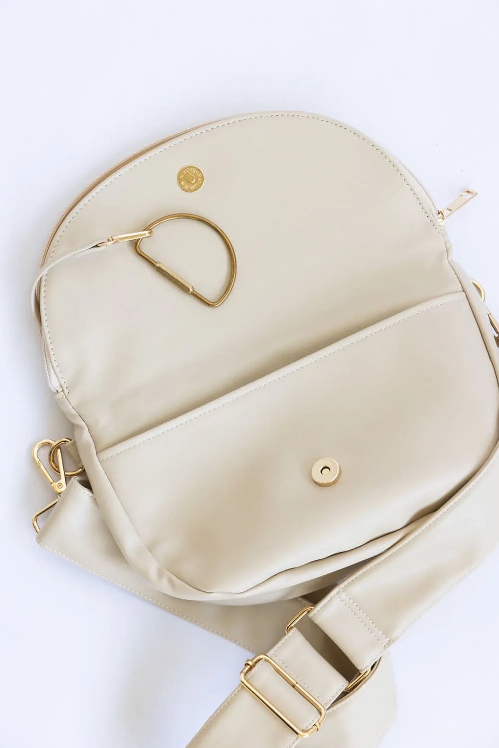 Simply Southern Charleston Leather Crossbody Bag in Cream | 0125-BAG-LTHR-CRSBDY-CHRL-CRM