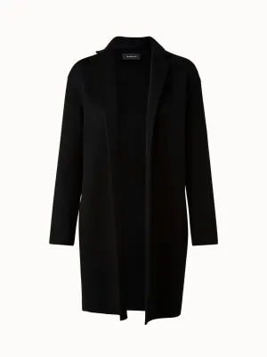 Single Breasted Coat from Cashmere Double-Face Akris