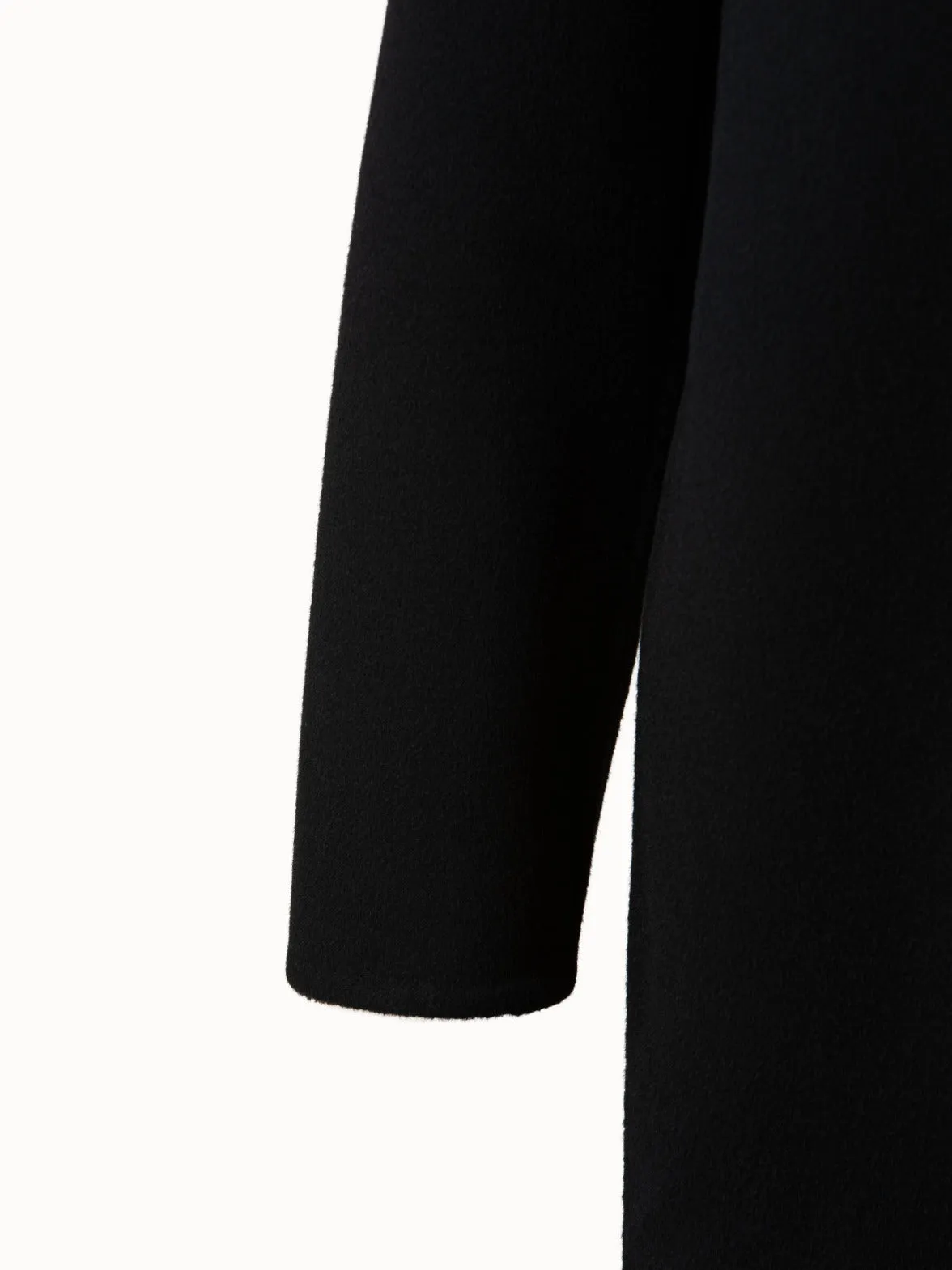Single Breasted Coat from Cashmere Double-Face Akris