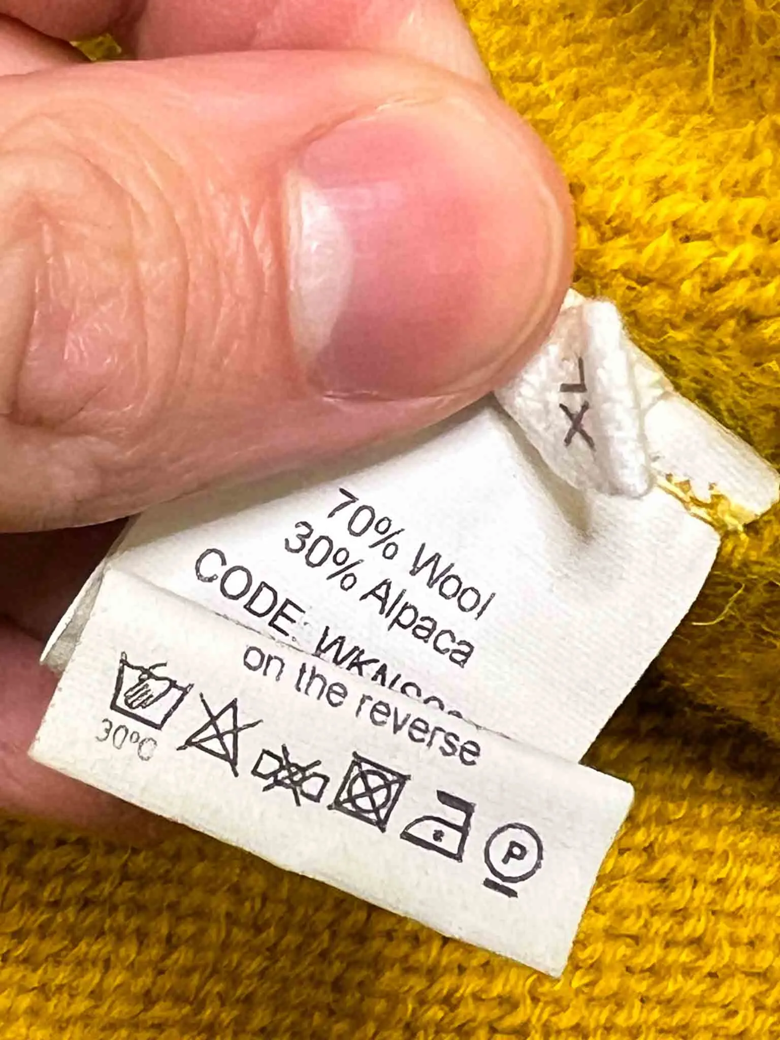 Size XL | Toast Alpaca Blend Knit Jumper
