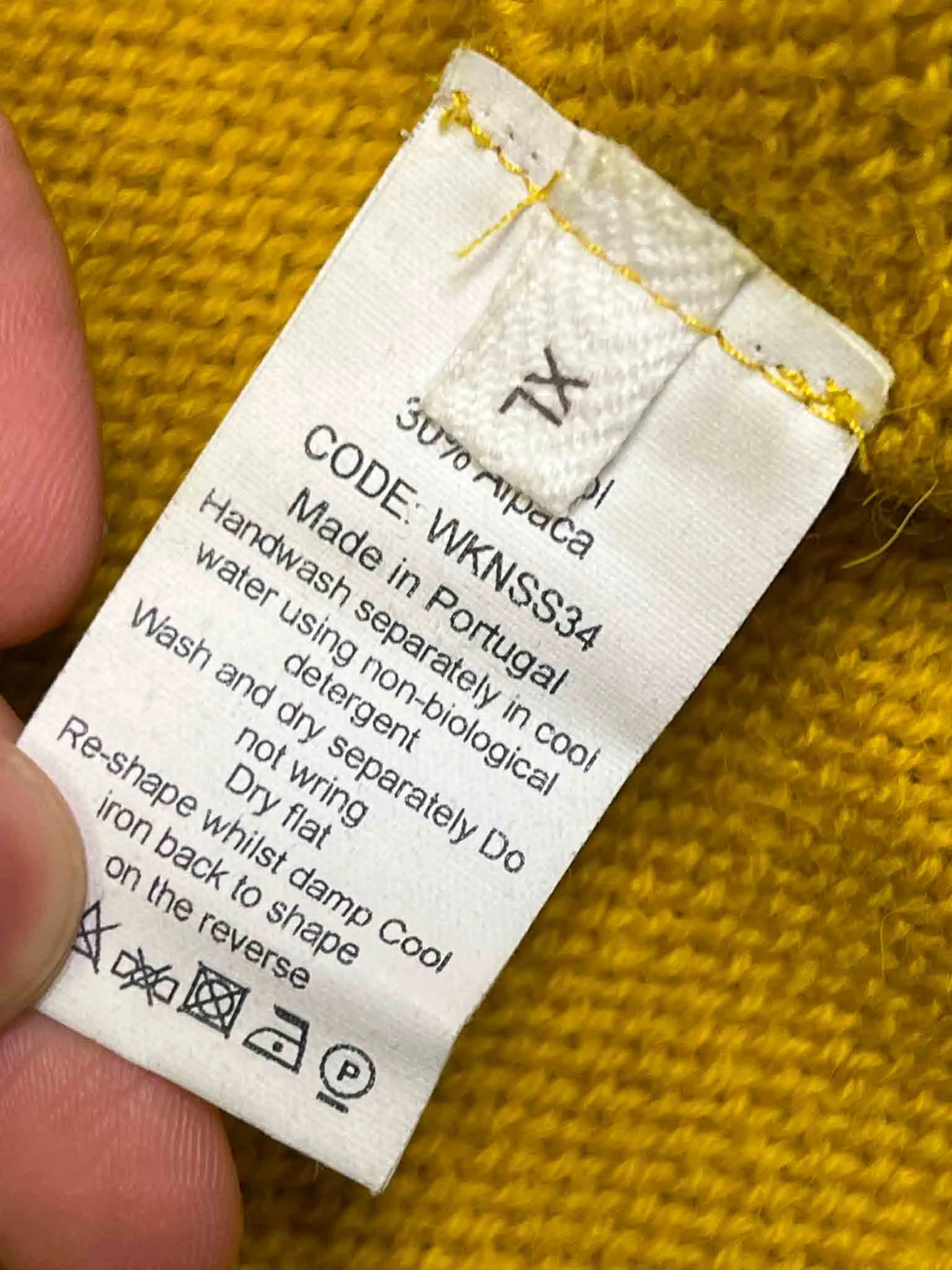 Size XL | Toast Alpaca Blend Knit Jumper