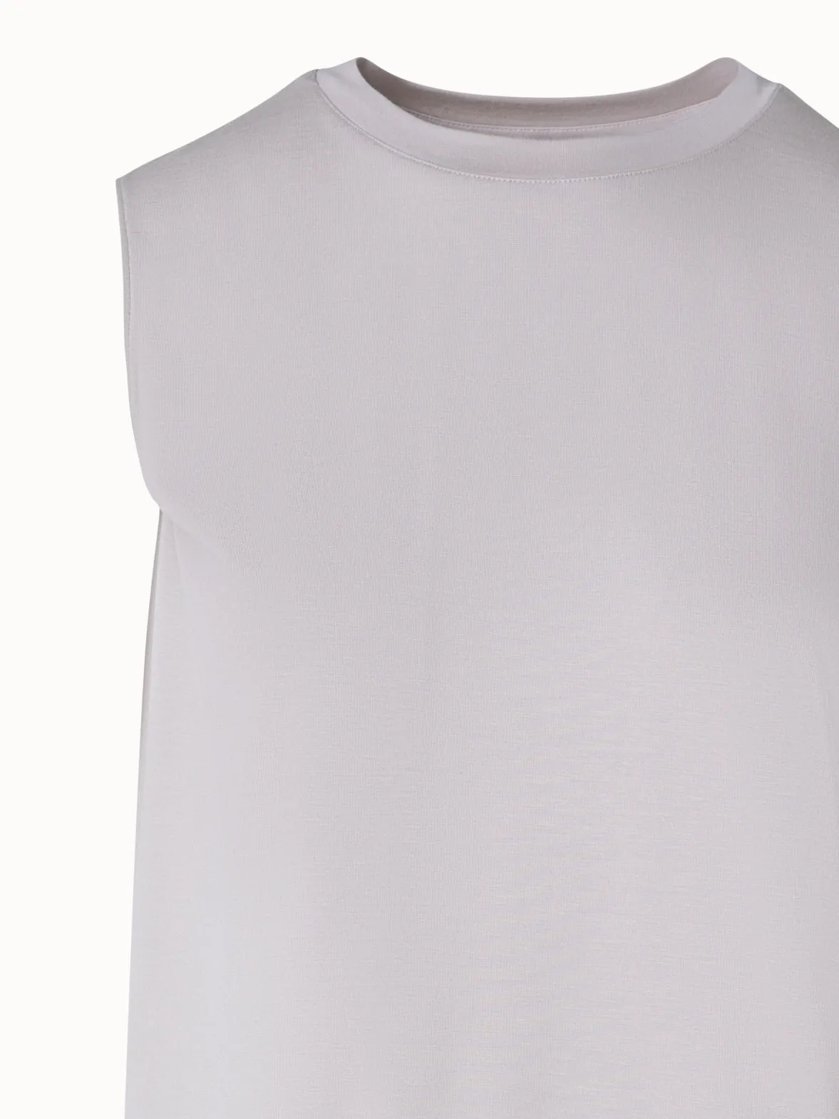 Sleeveless Cotton Jersey Top Akris
