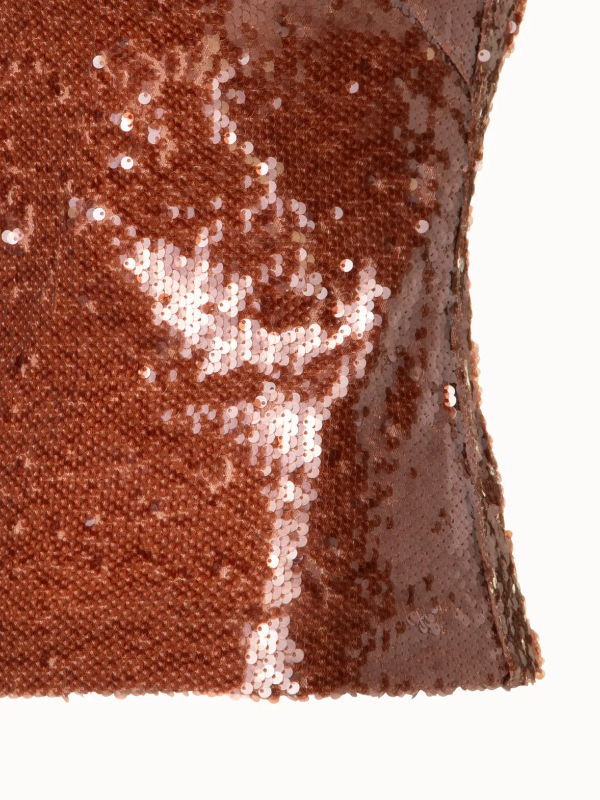 Sleeveless Top with Sequins Allover Akris