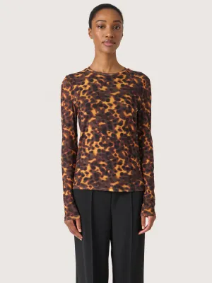 Soaked in Luxury SLKerrie Top Tortoise Print