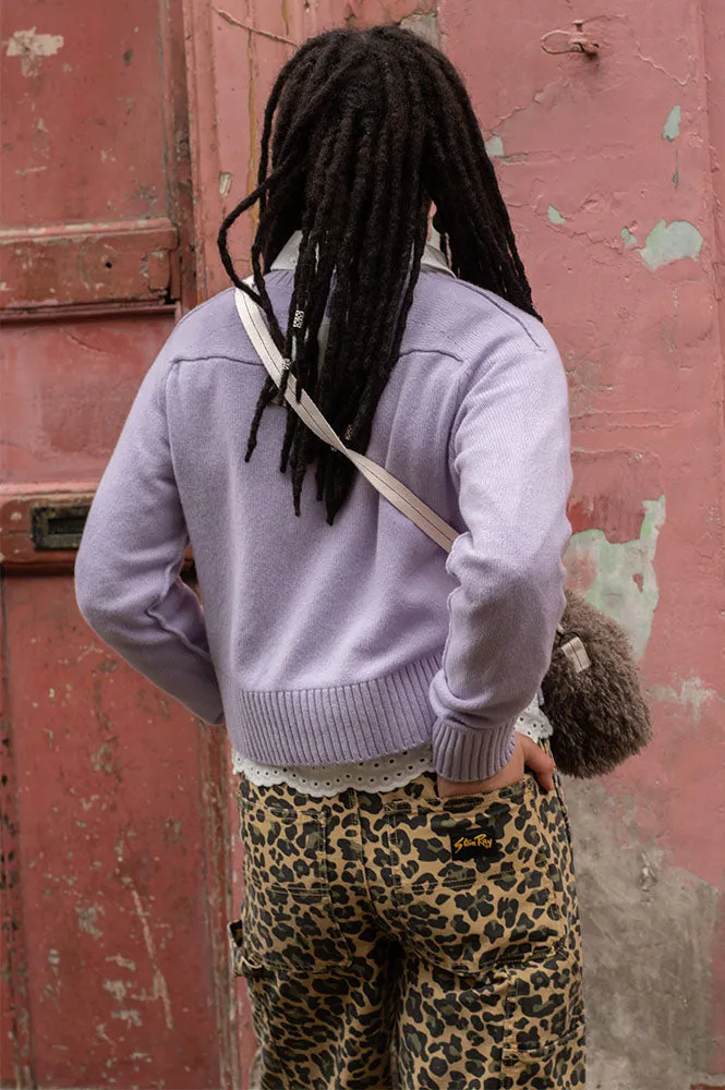 Soeur Virginia Lilac Cardigan