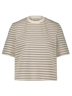 Sofie Schnoor T-Shirt Grey Striped