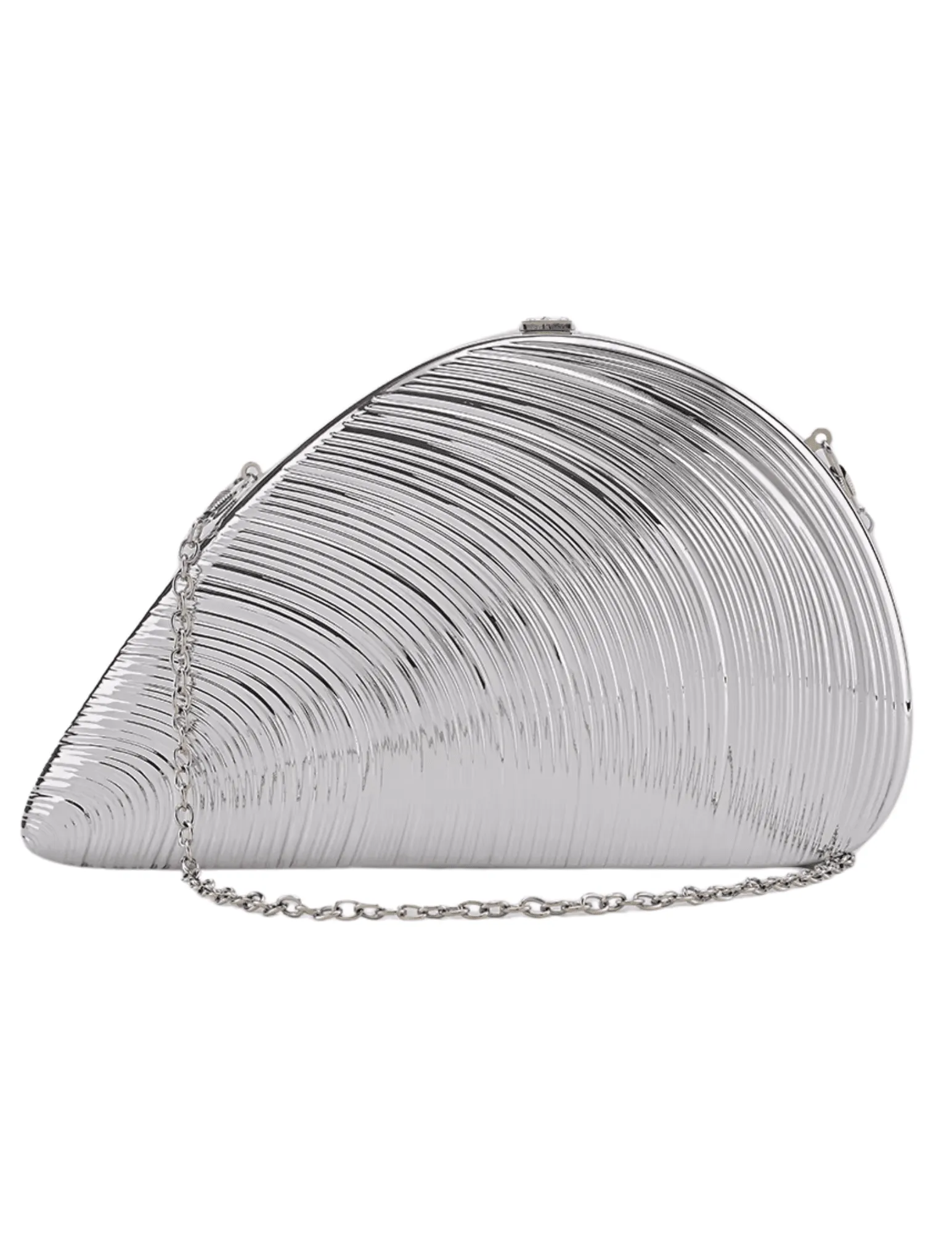 St. Barths La Robe Metallic Oyster Crossbody