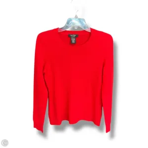Sweater Cashmere By Lord And Taylor In Red, Size: M