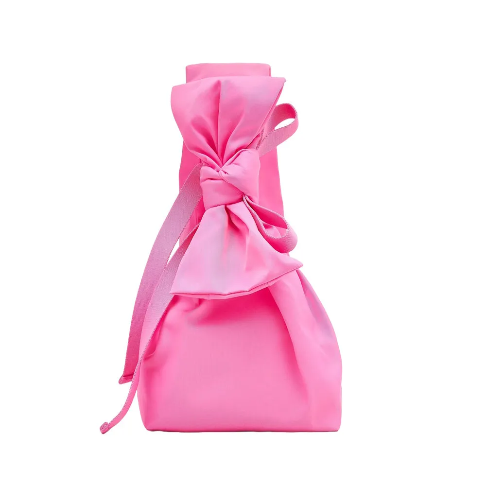 THE BOW NYLON SACK BAG