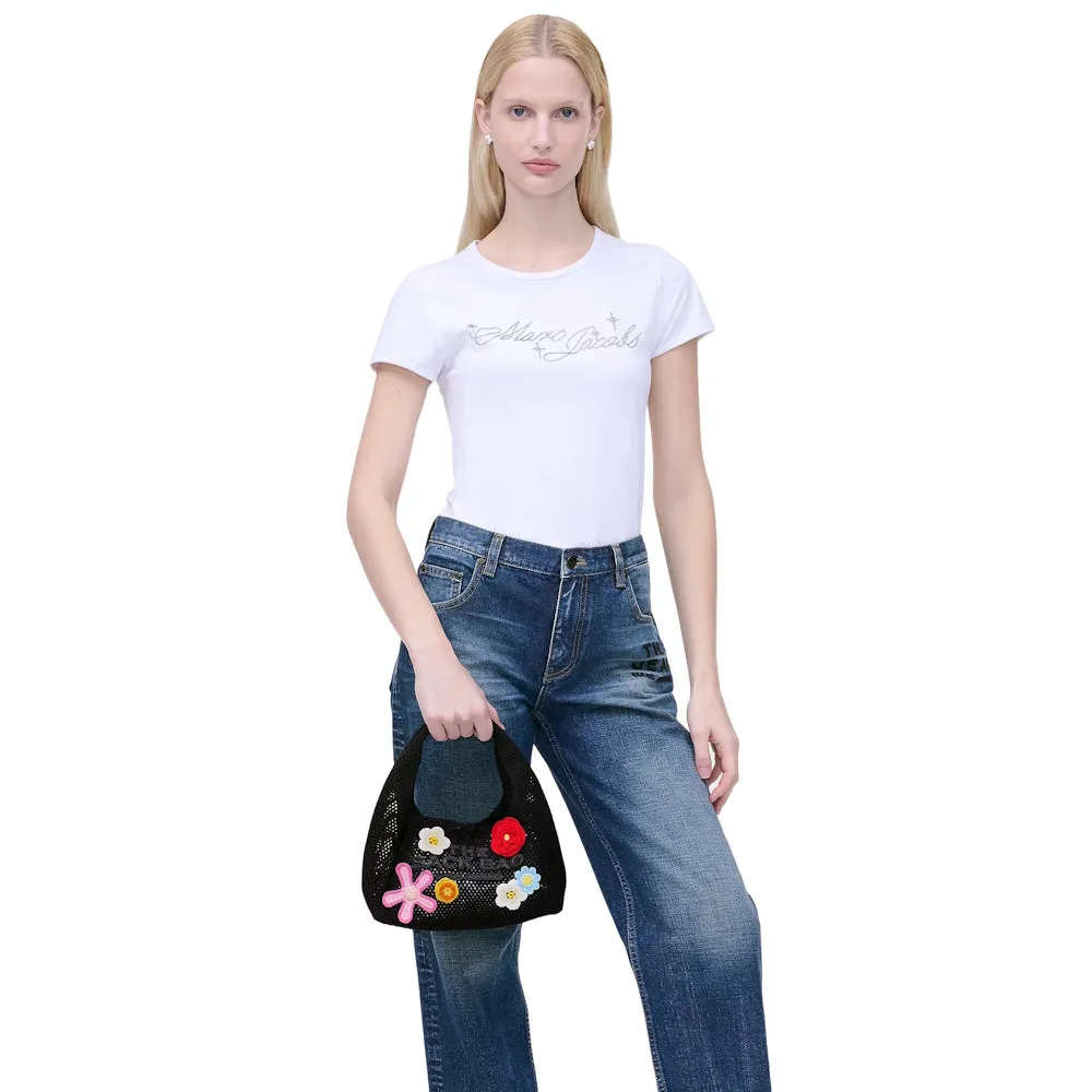 THE DAISY CROCHET MINI SACK BAG