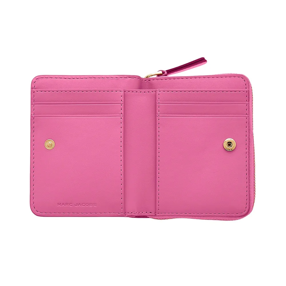THE LEATHER MINI COMPACT WALLET