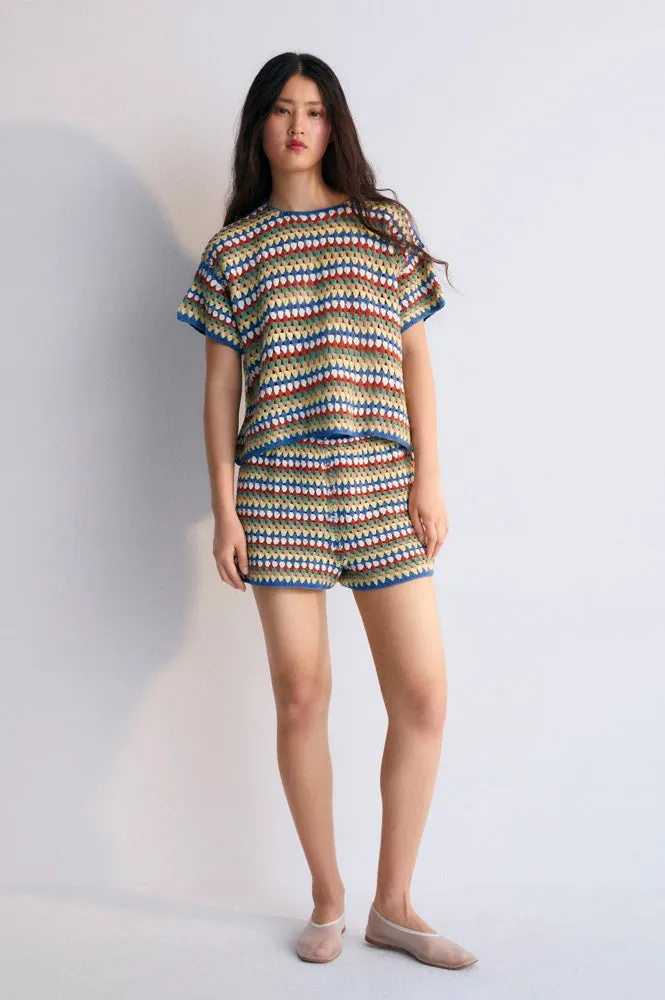 The New Society Serifos Crochet Jumper