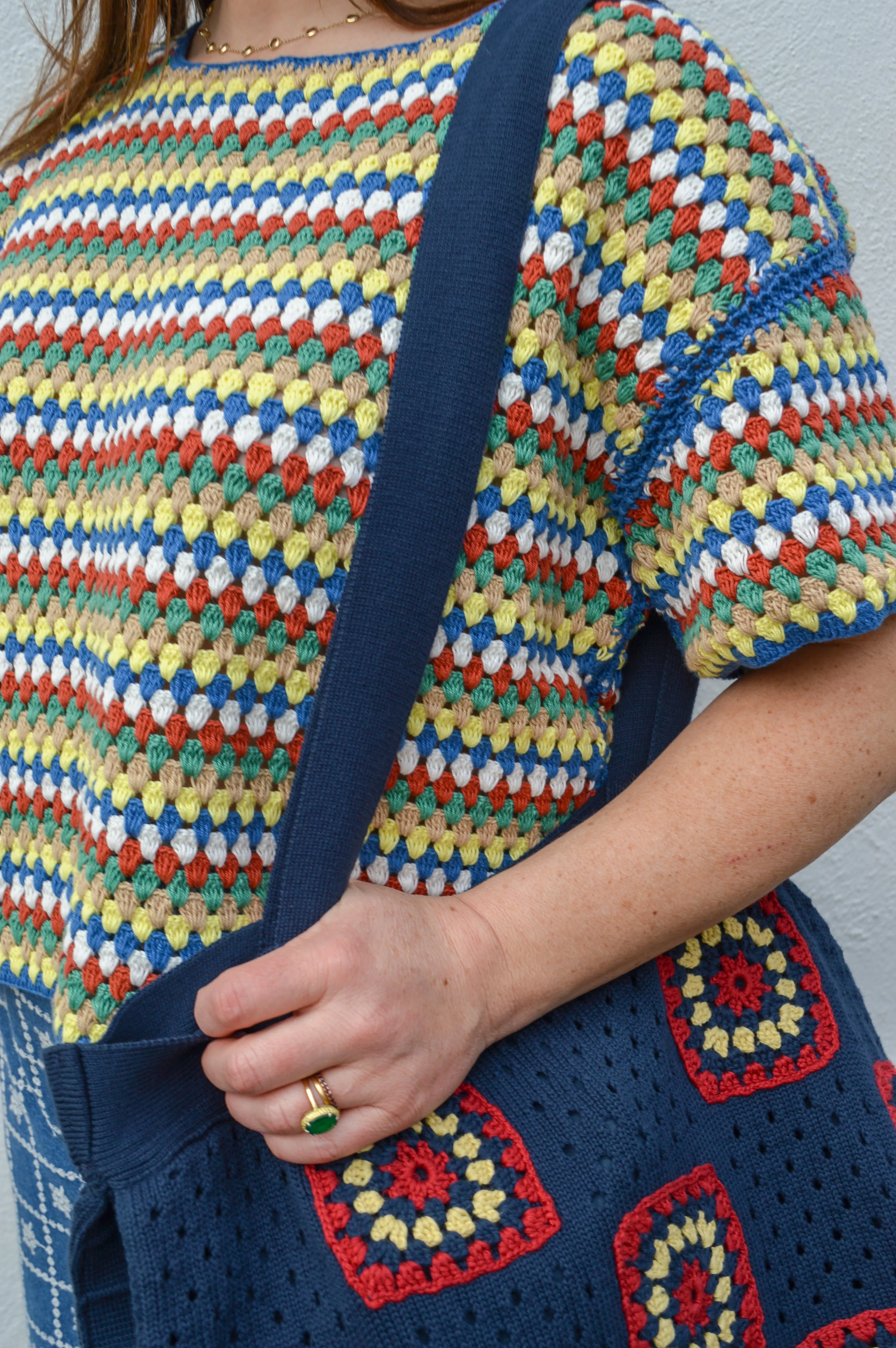 The New Society Serifos Crochet Jumper