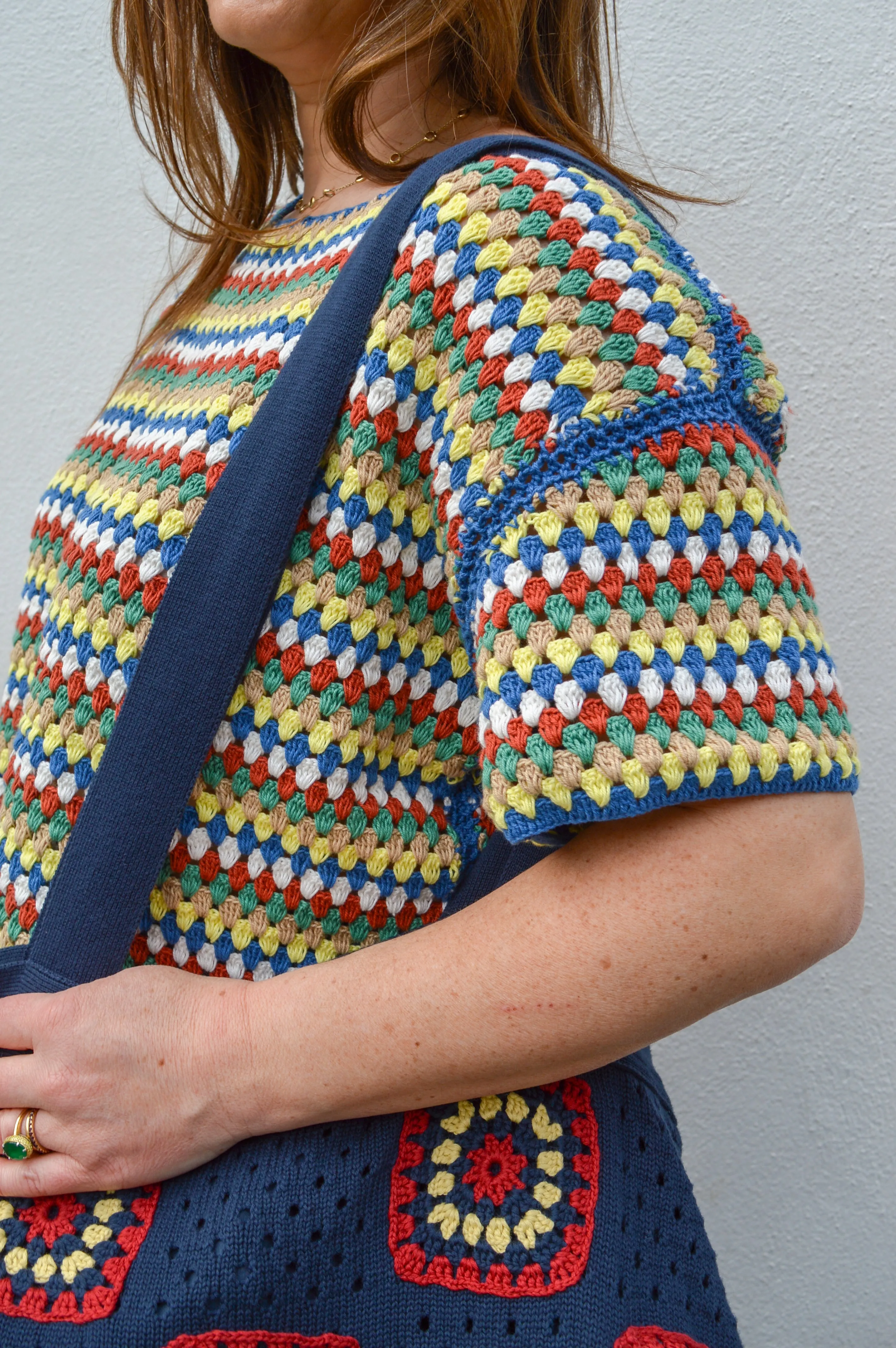 The New Society Serifos Crochet Jumper
