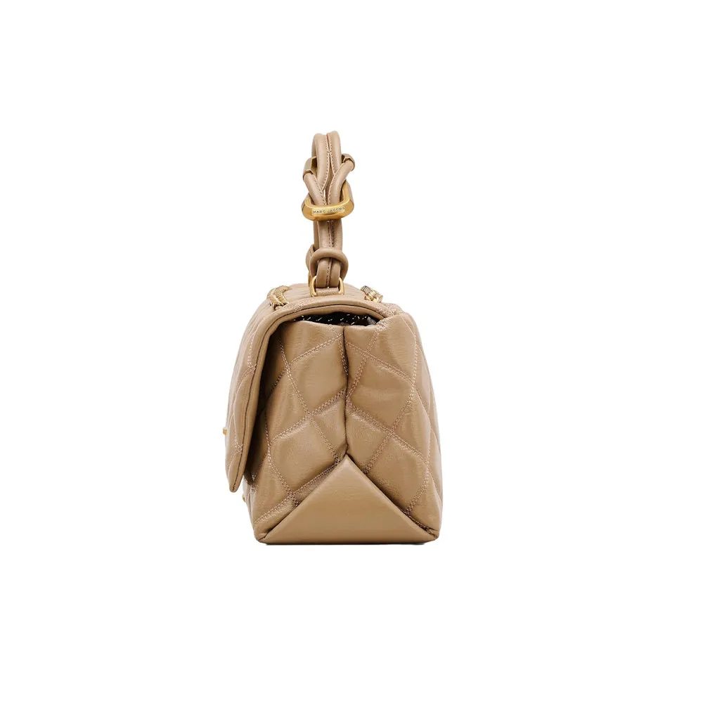 THE QUILTED DUAL CONVERTIBLE SHOULDER BAG