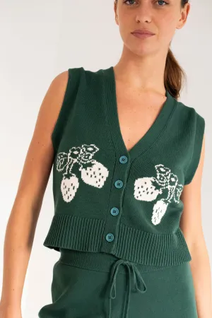 The Tiny Big Sister Strawberries Patric Vest