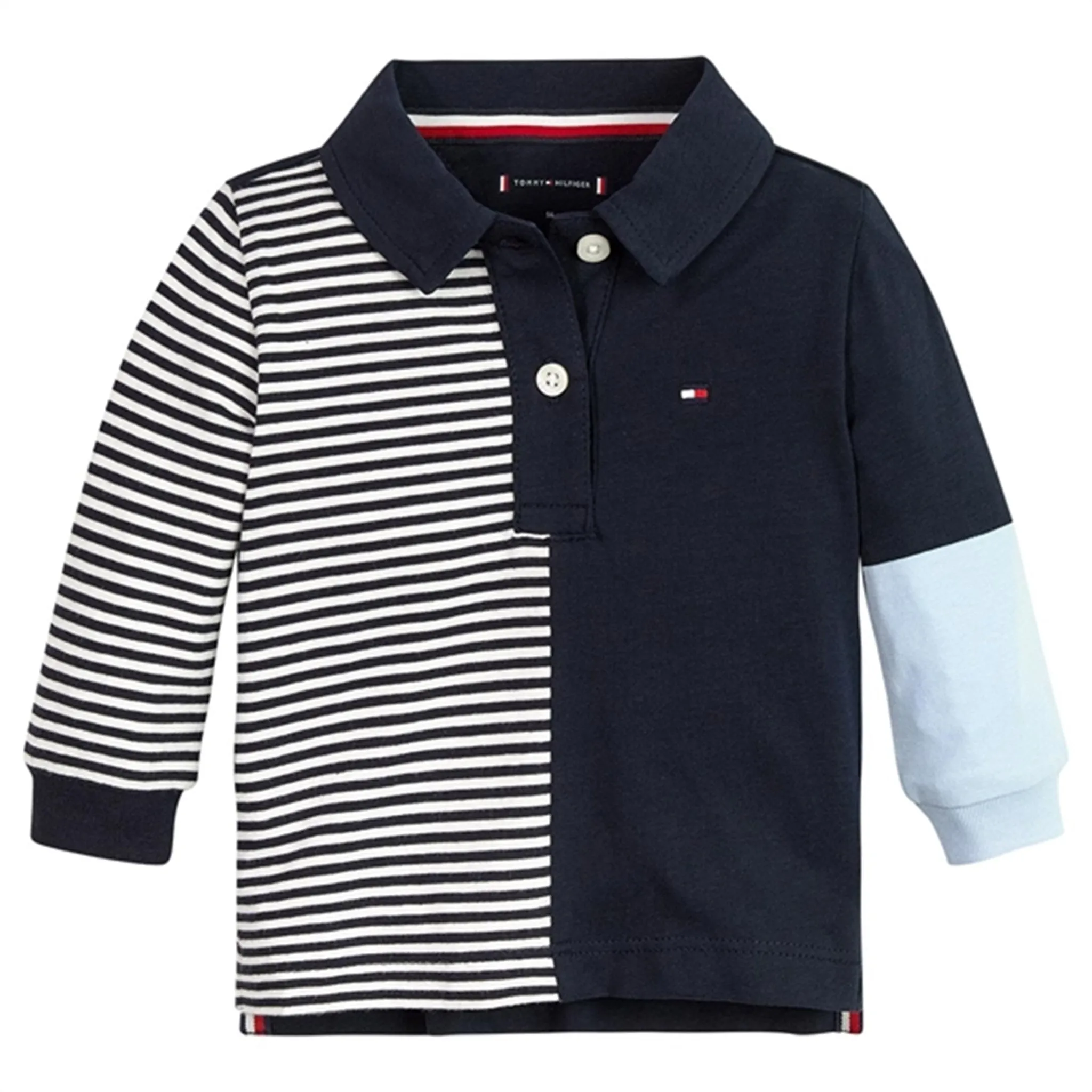 Tommy Hilfiger Baby Colorblock Polo Desert Sky