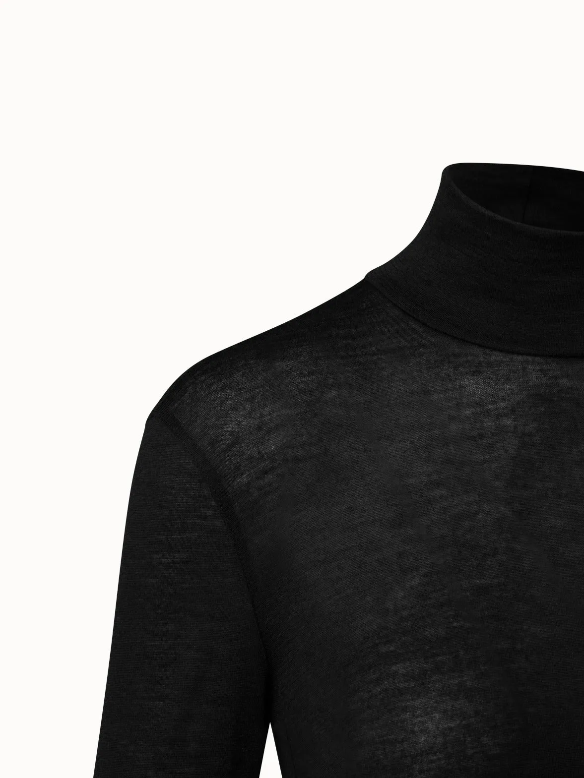 Turtleneck Shirt from Cashmere Silk Akris