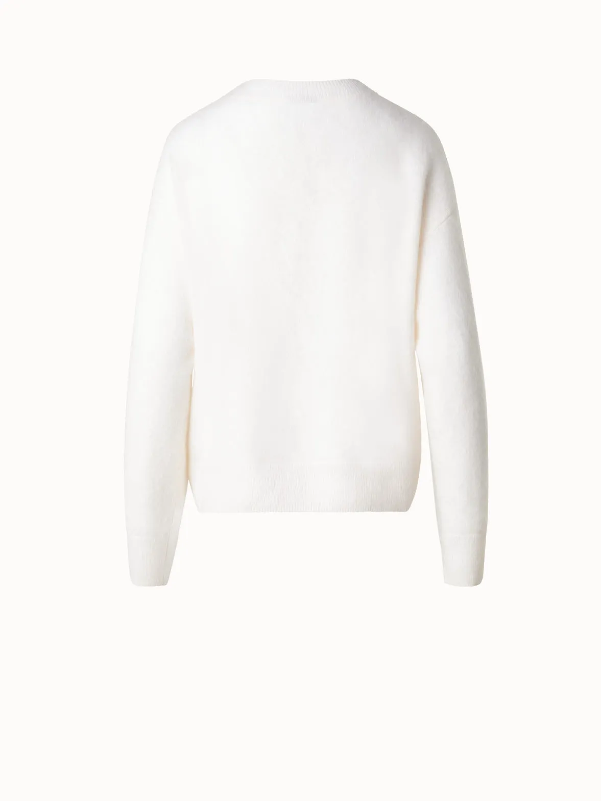 Ultra-Soft Long Sleeve Cashmere Sweater Akris