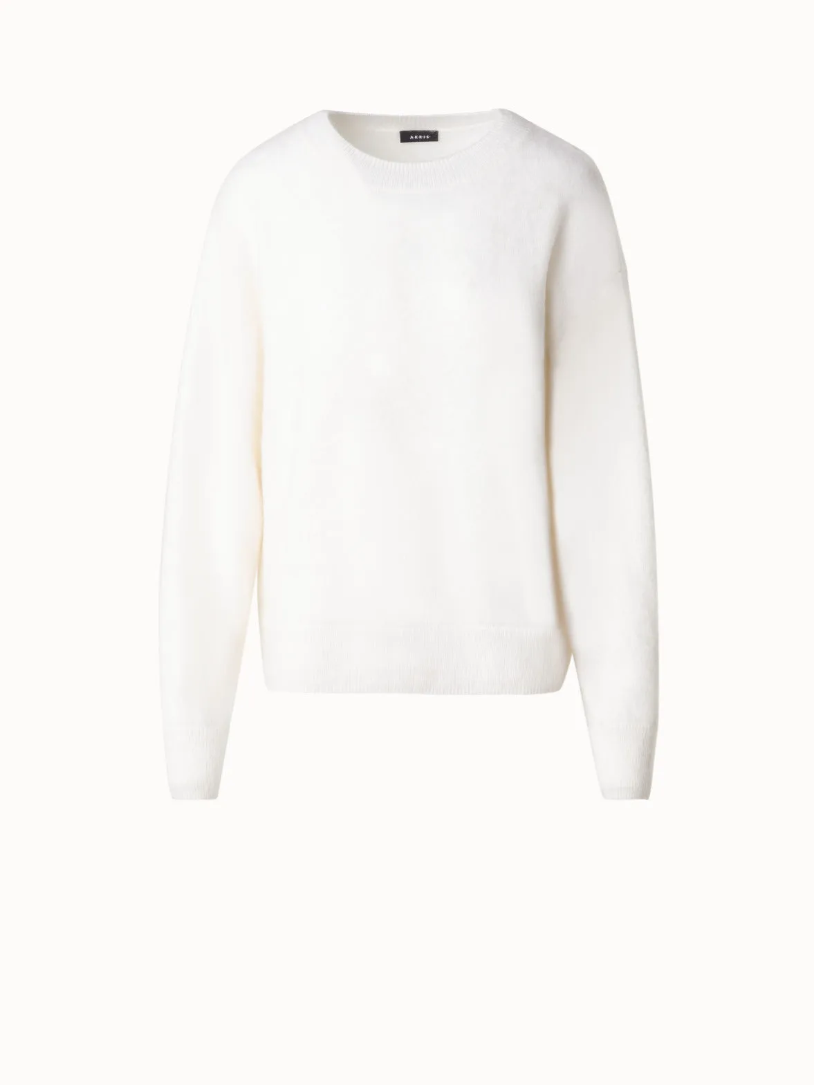 Ultra-Soft Long Sleeve Cashmere Sweater Akris