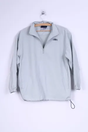Umbro Youth LB 158 Pullover Jacket Grey Lightweight Training Top