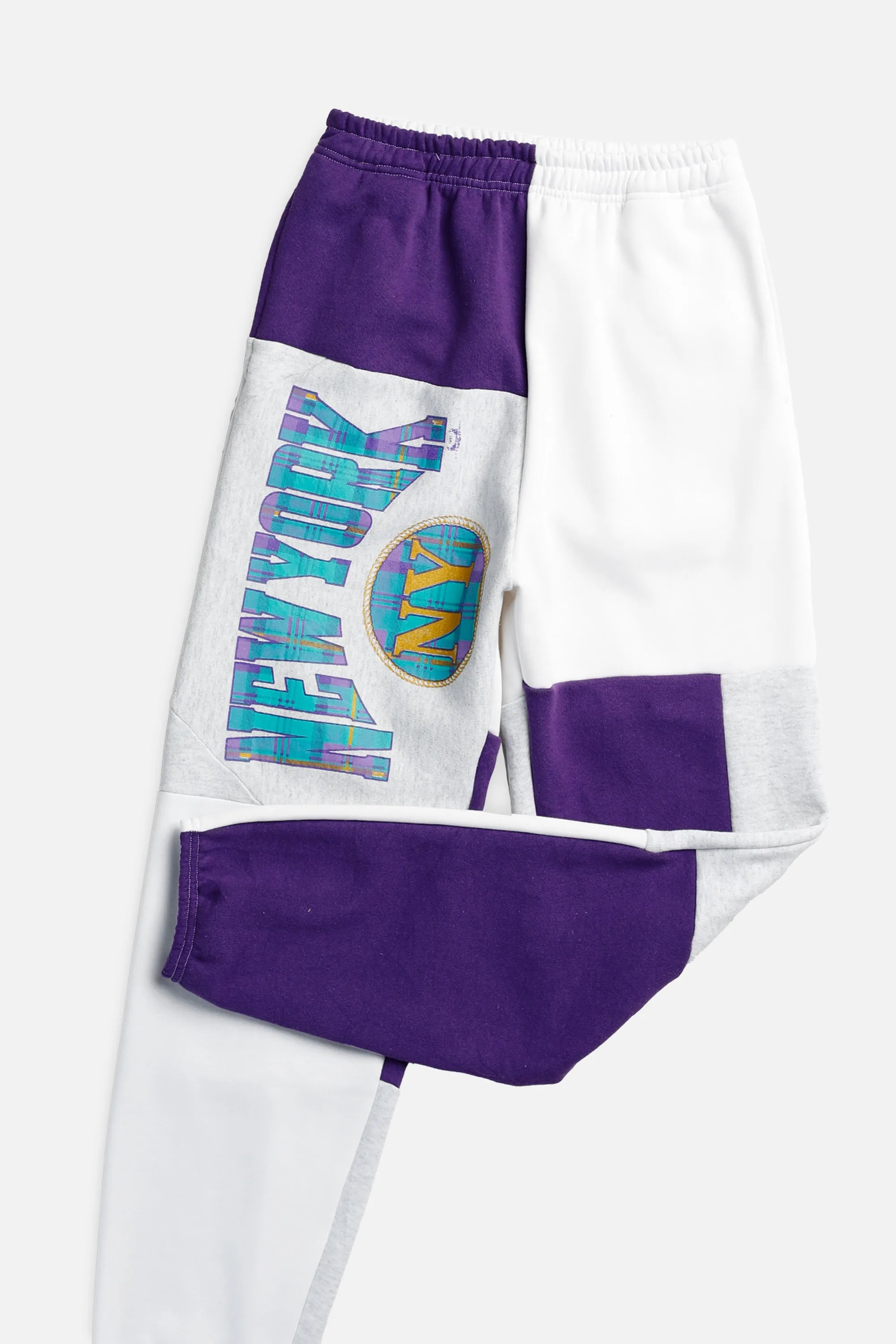 Unisex Rework New York Patchwork Sweatpants - XS Frankie