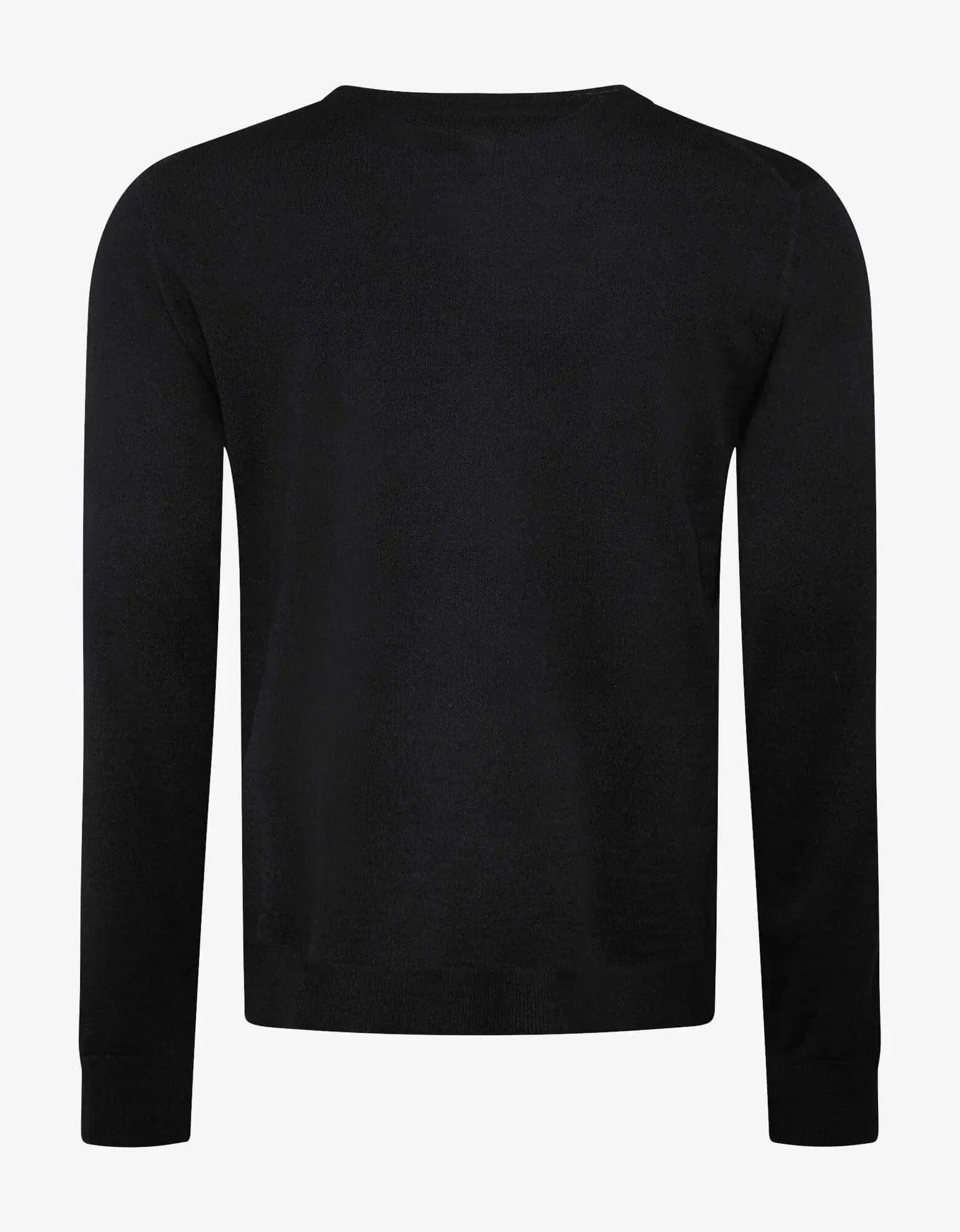 Valentino Valentino Garavani Black VLTN Logo Wool Sweater