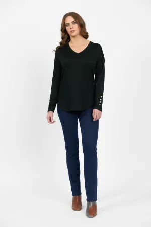 Vassalli - Merino Top - 4465 - Forest