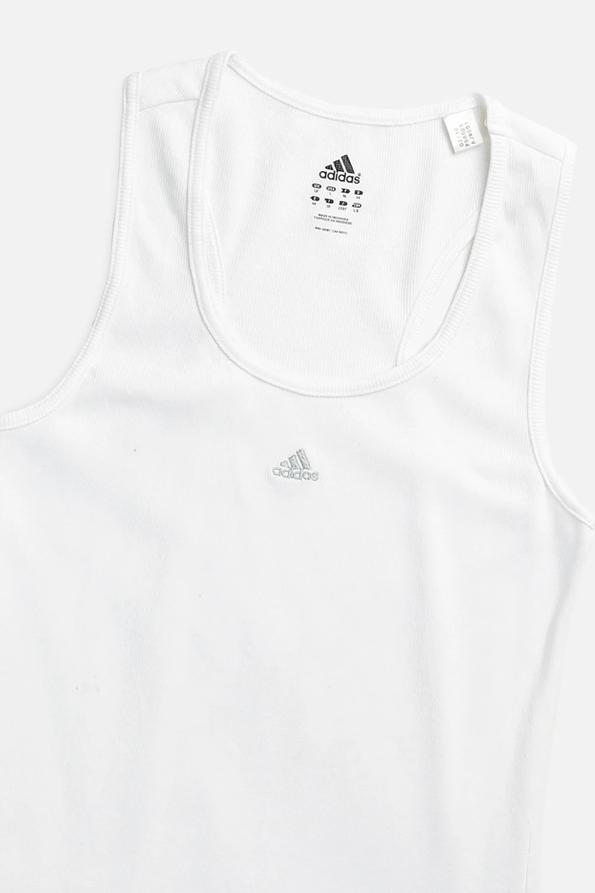 Vintage Adidas Rib Knit Tank - Women's L Frankie