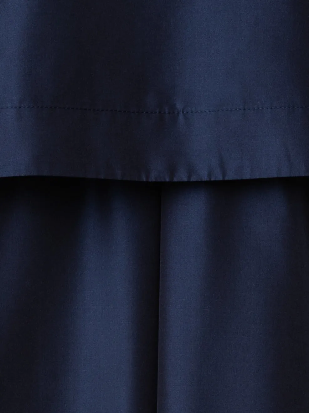 Water Repellent Long Silk Taffeta Coat Akris