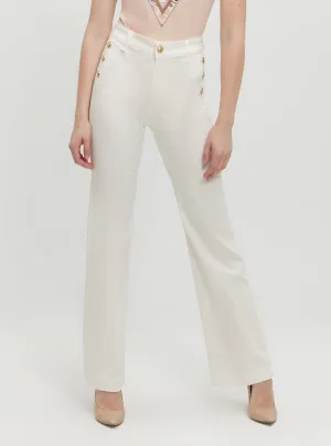 White New Faye Pants Guess