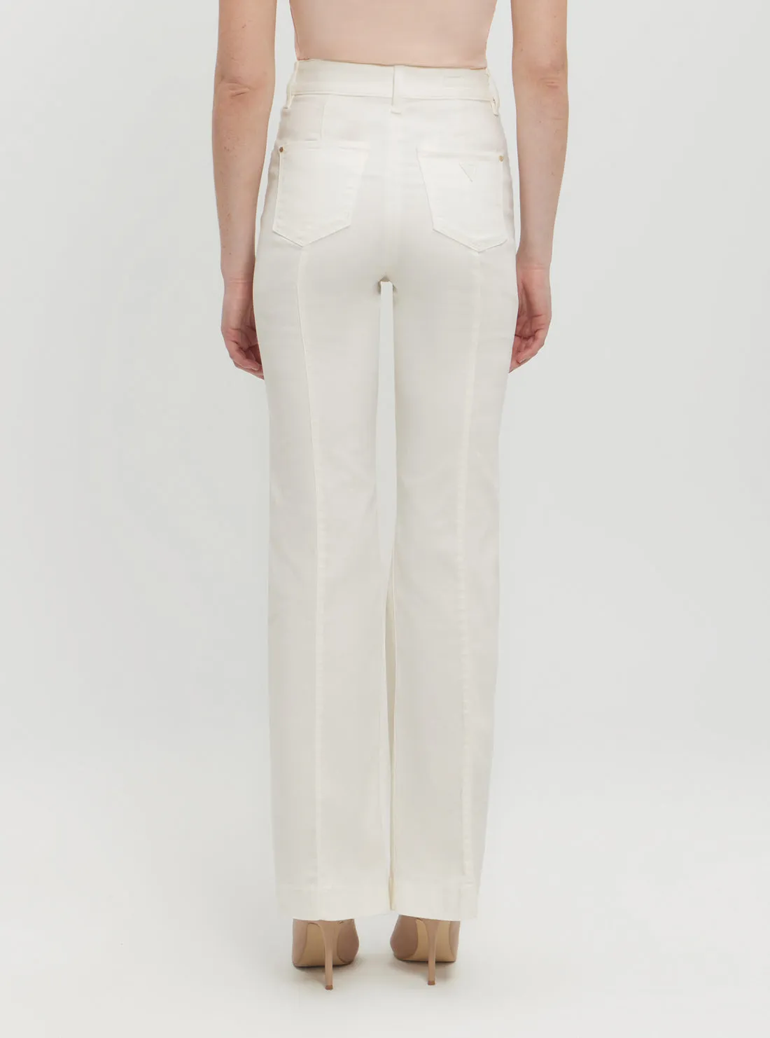 White New Faye Pants Guess
