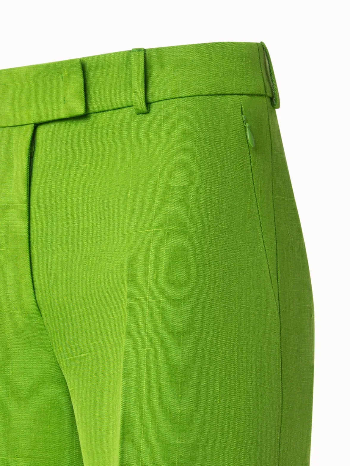 Wide Silk Shantung Pants Akris