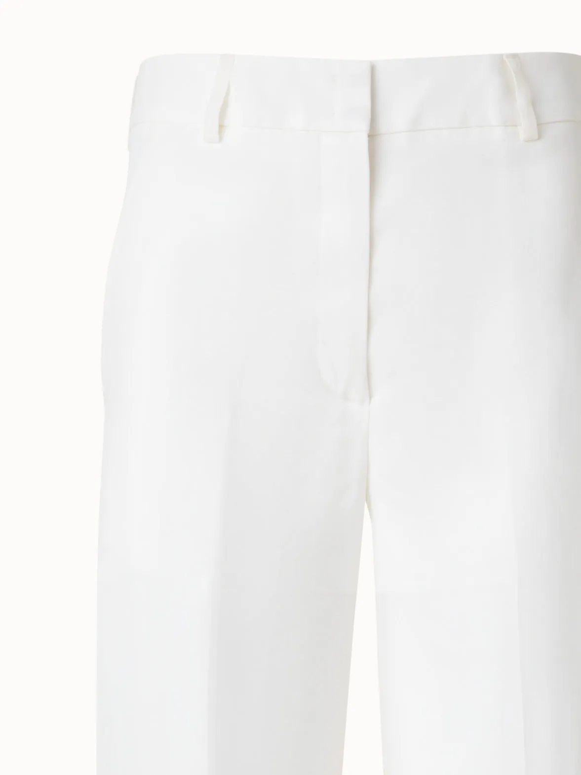 Wide Straight Silk Pants Akris