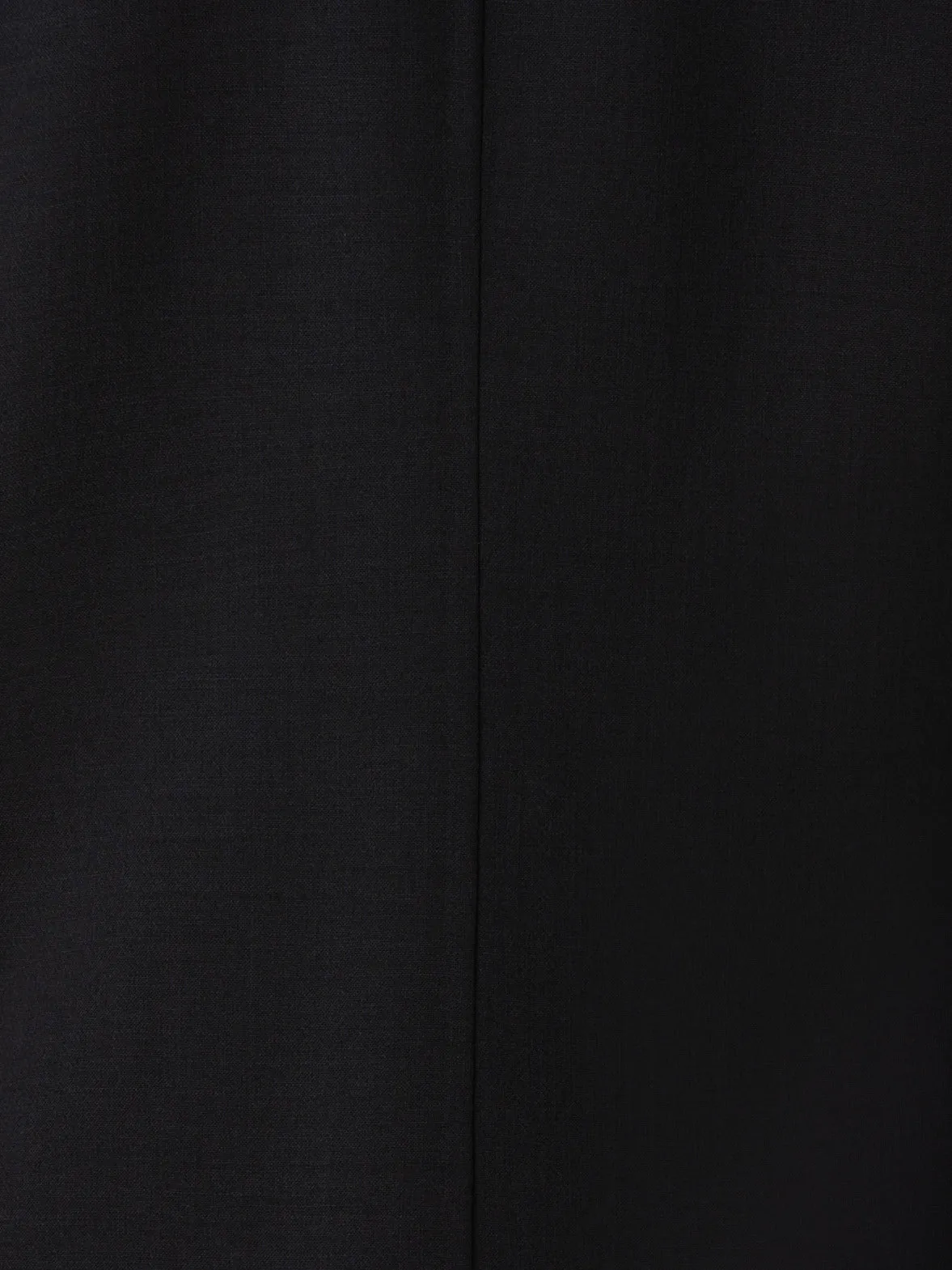 Wool Double-Face Blazer with Leather Collar Akris