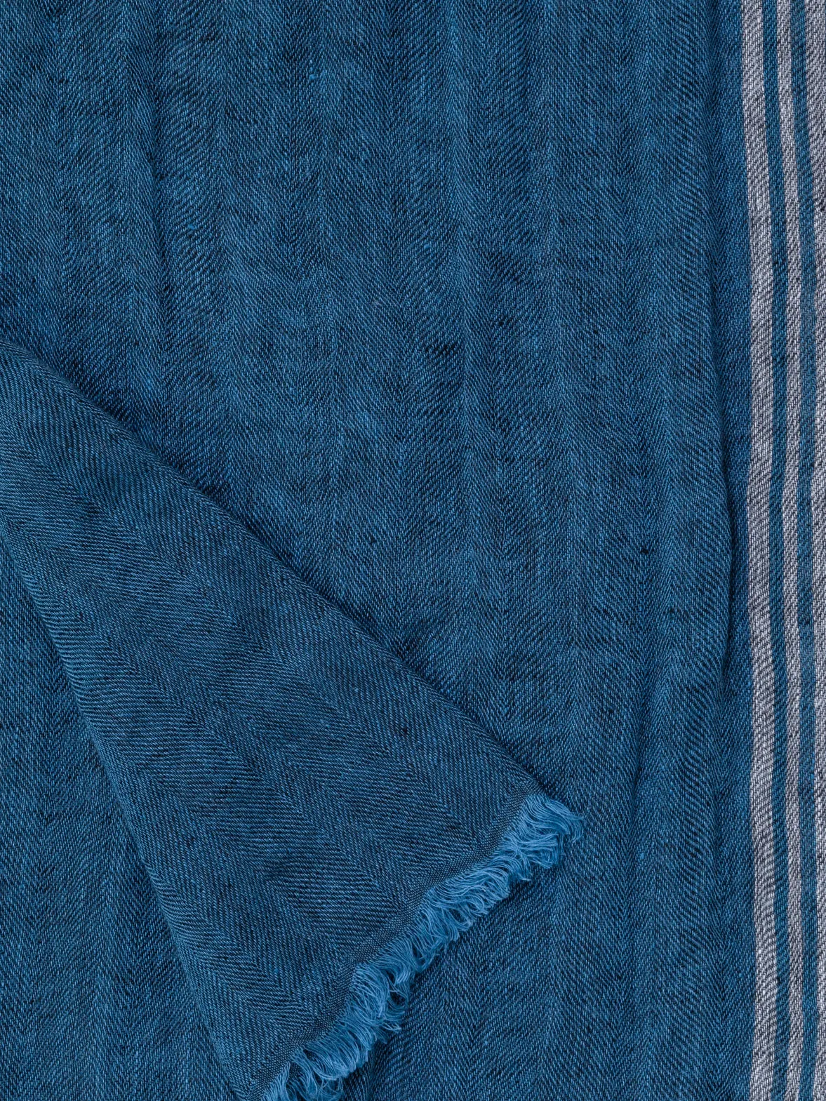 Woven Linen Scarf Akris