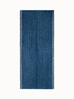 Woven Linen Scarf Akris