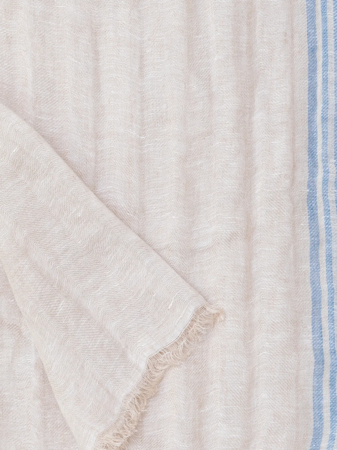 Woven Linen Scarf Akris