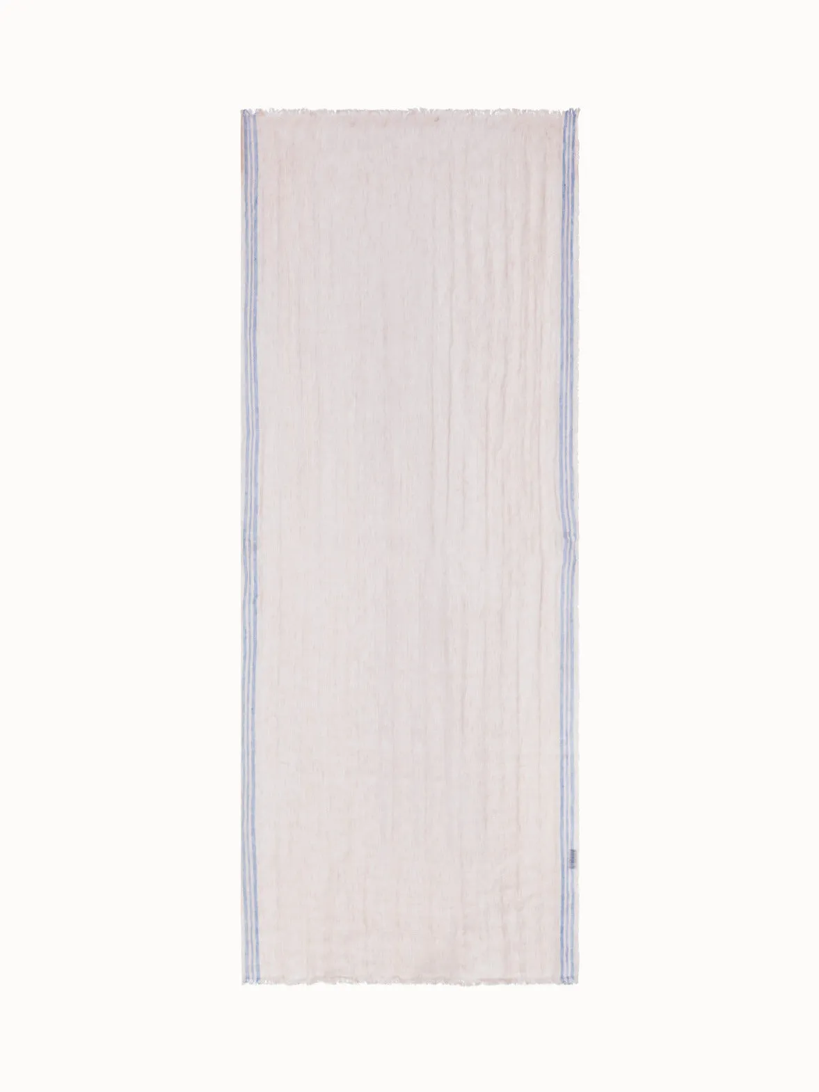 Woven Linen Scarf Akris